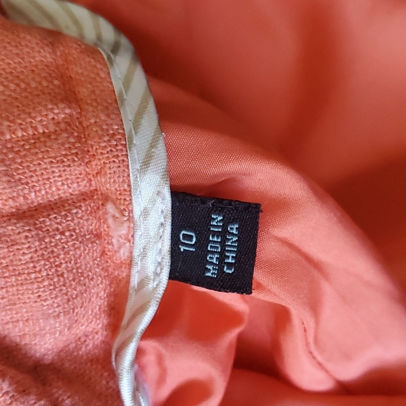 Peach Scallop shorts - Picture 7 of 9